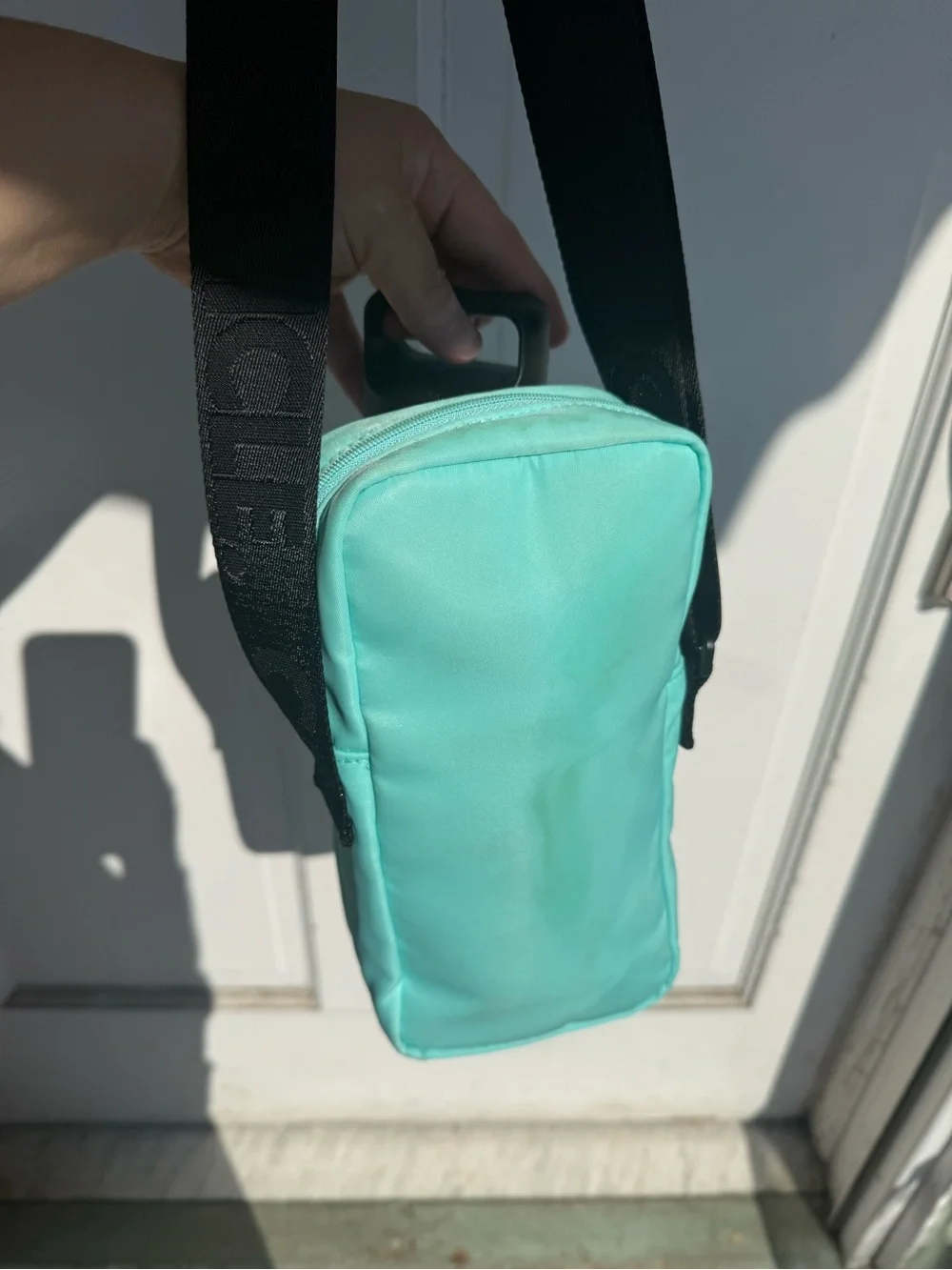 Corkcicle Mint Aqua Crossbody Bottle Bag
